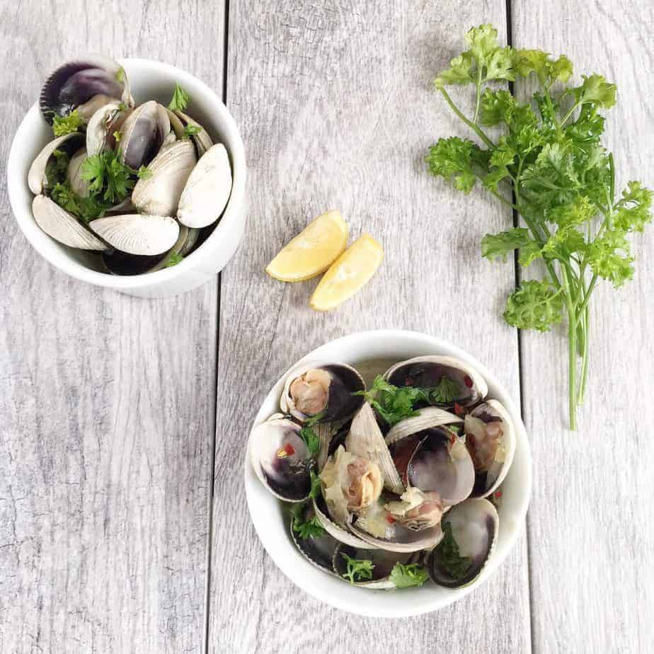 Steamed Clams with White Wine Posh Journal