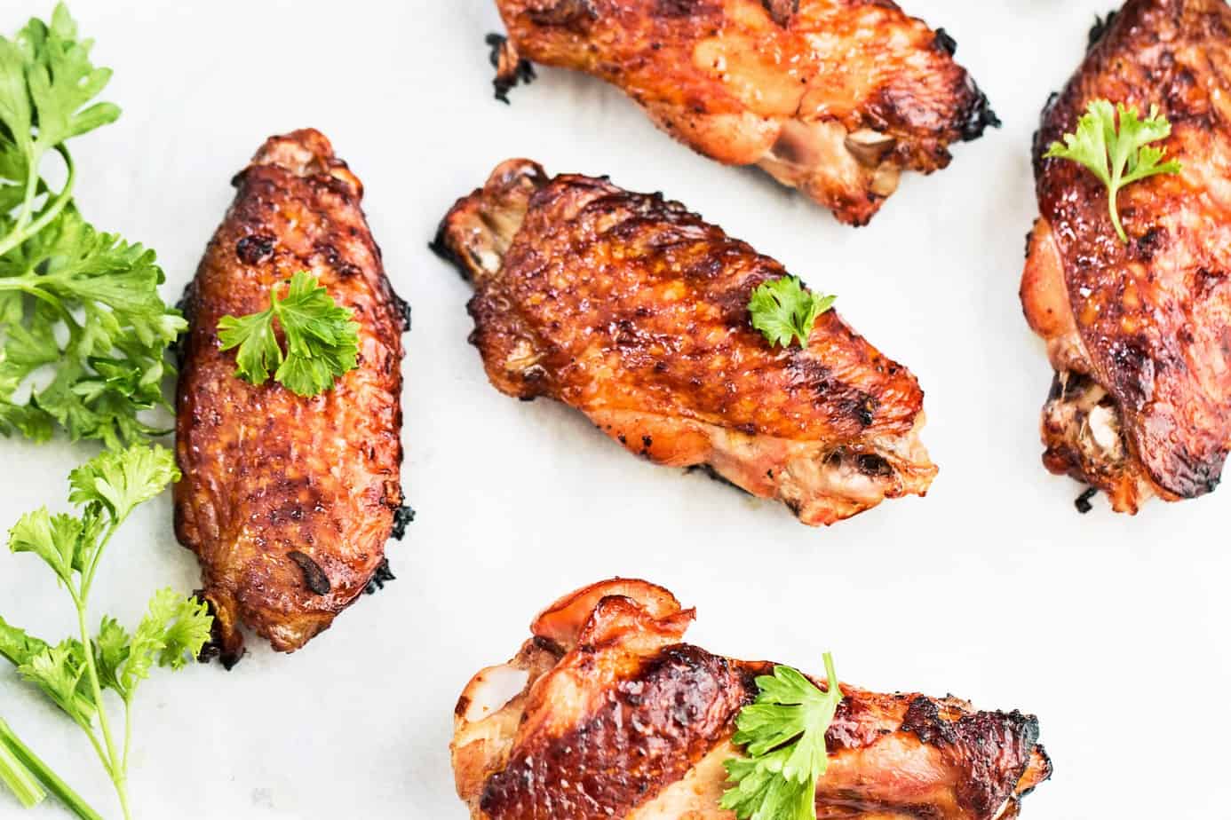 Five Spice Ginger- Soy Glaze Chicken Wings