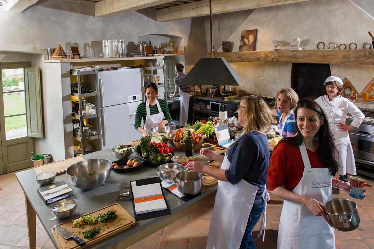 Tuscookany cooking vacation