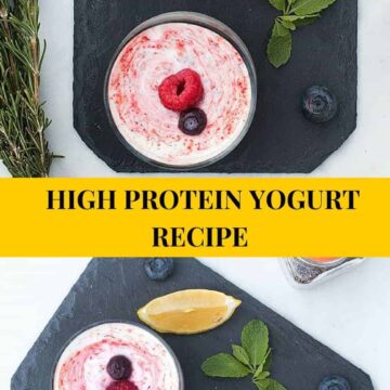 Post-Workout Healthy Snack : High Protein Frozen Yogurt