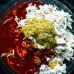 chicken enchilada dip