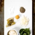 easy spinach artichoke dip recipe ingredients