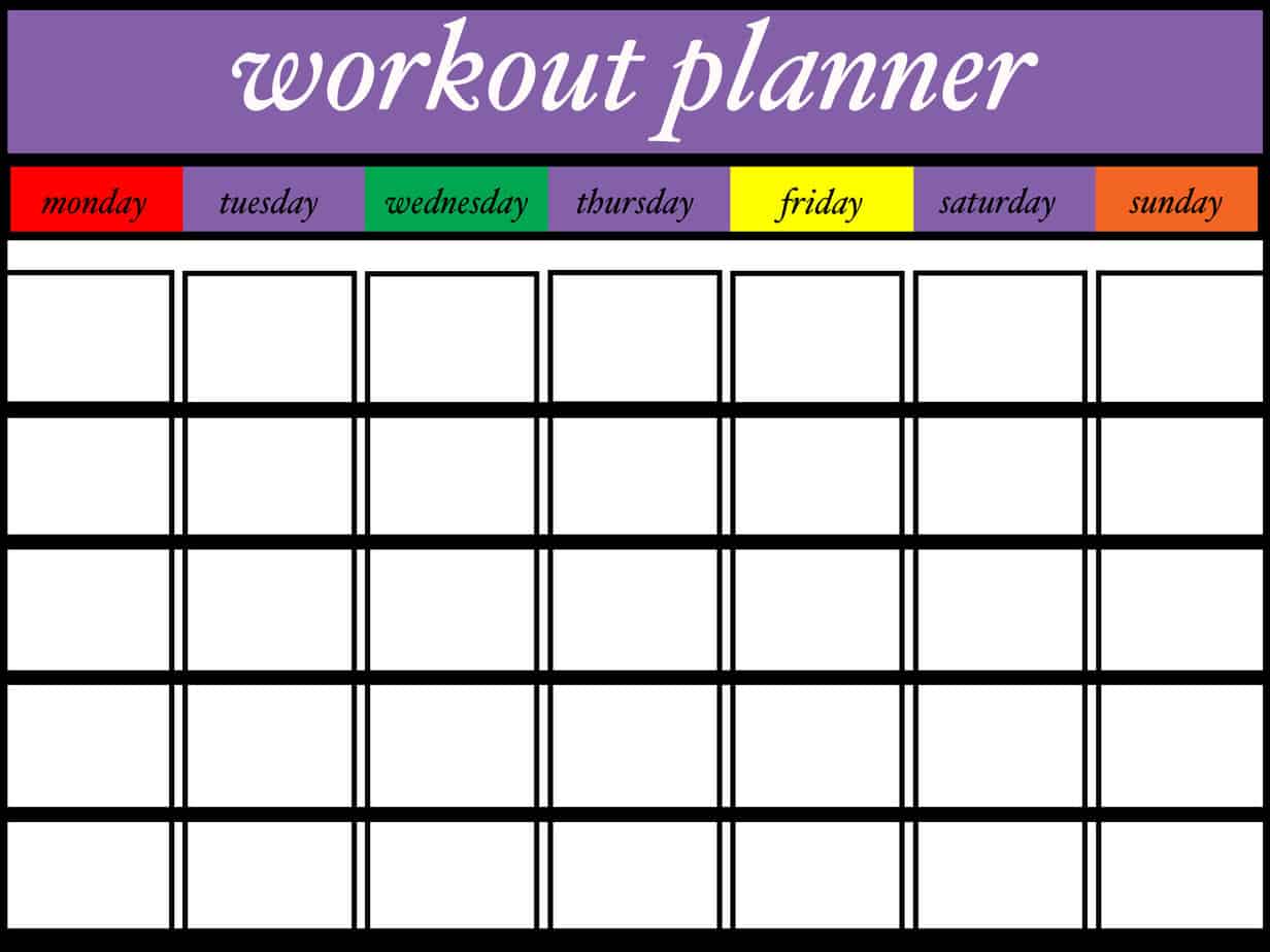 Flat Stomach Exercises + Free Workout Planner - Posh Journal