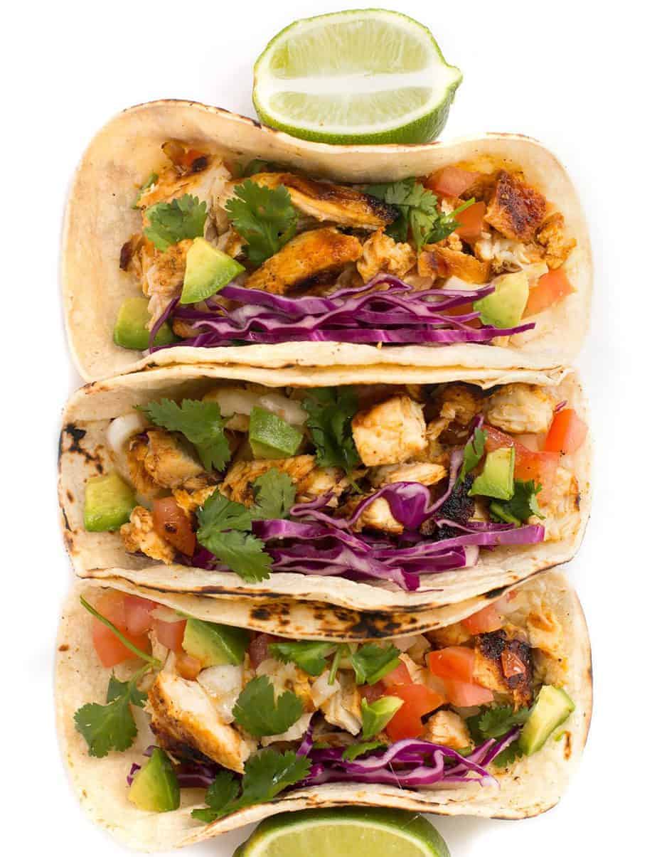 Grilled Lime Chicken Taco Recipe – Posh Journal