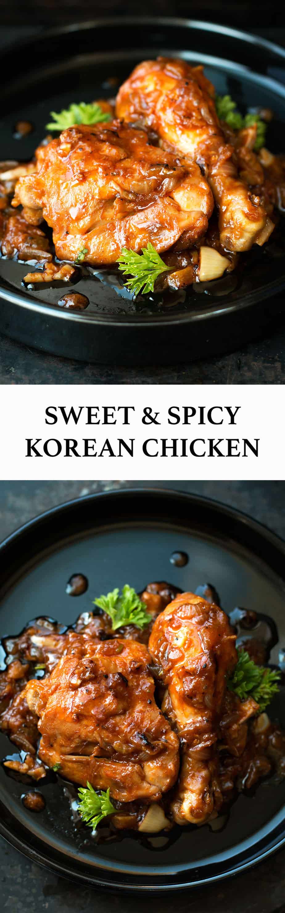 Gochujang Sweet Spicy Korean Chicken - Posh Journal