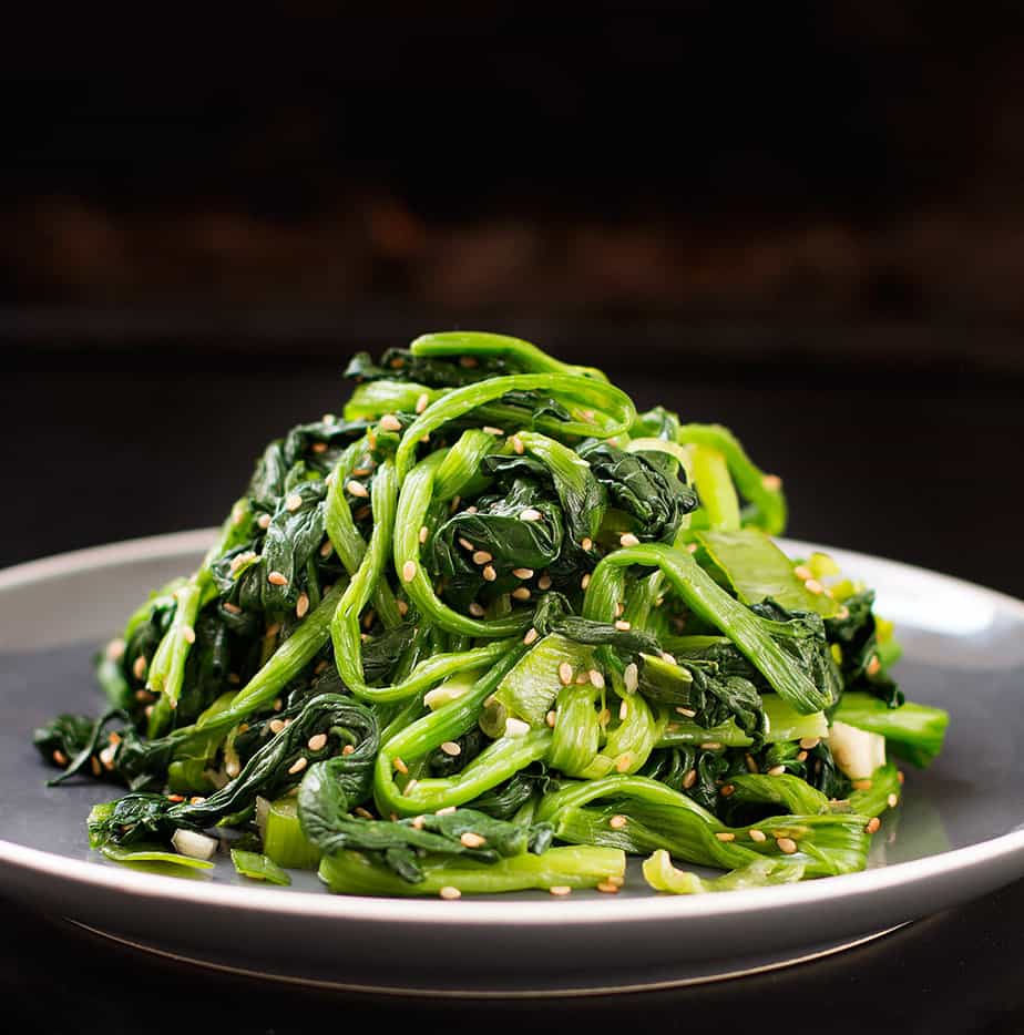 Korean Spinach Salad