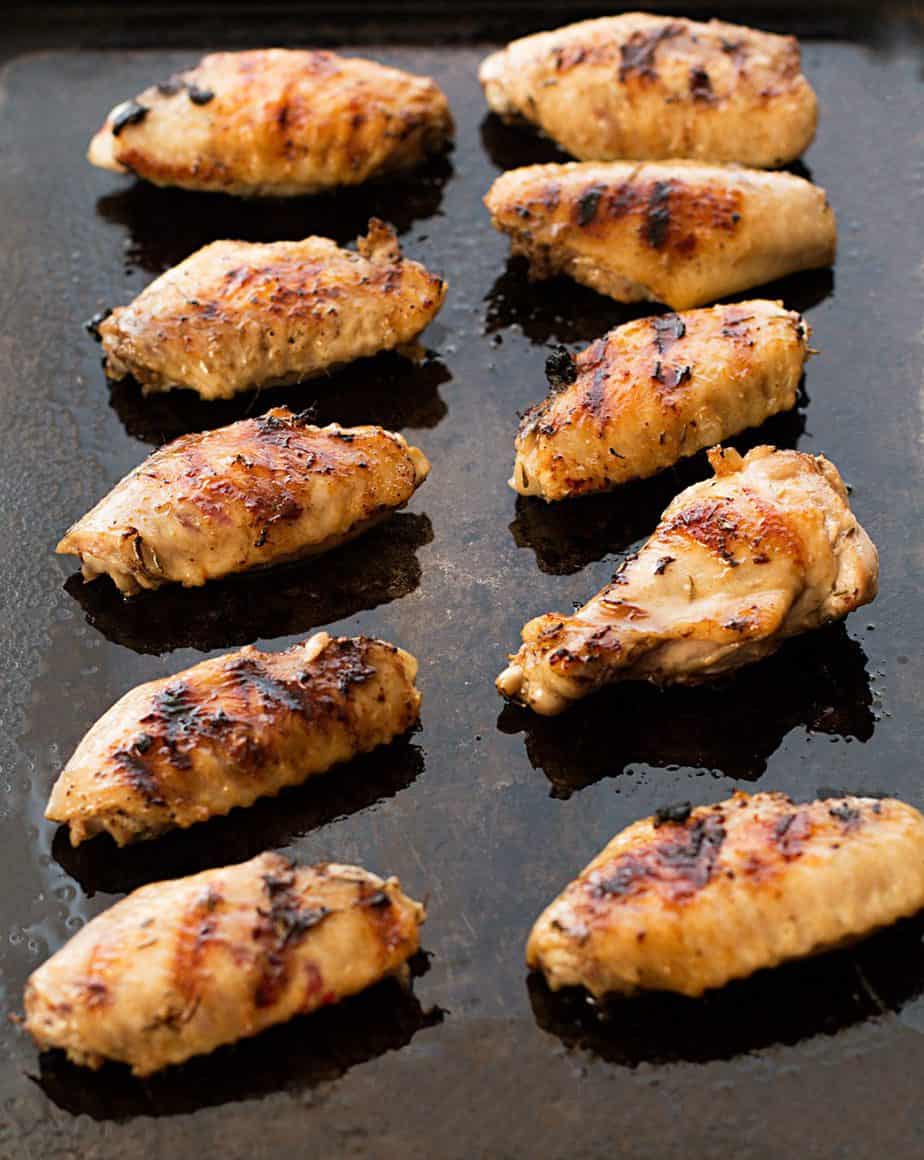 Chicken Wings with Homemade BBQ Sauce - Posh Journal