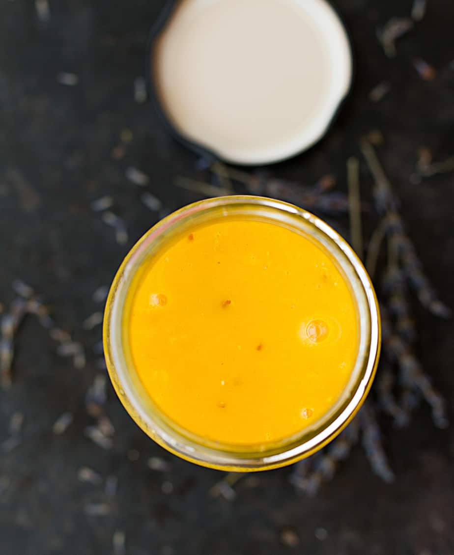 Mango salad dressing lime dijon mustard