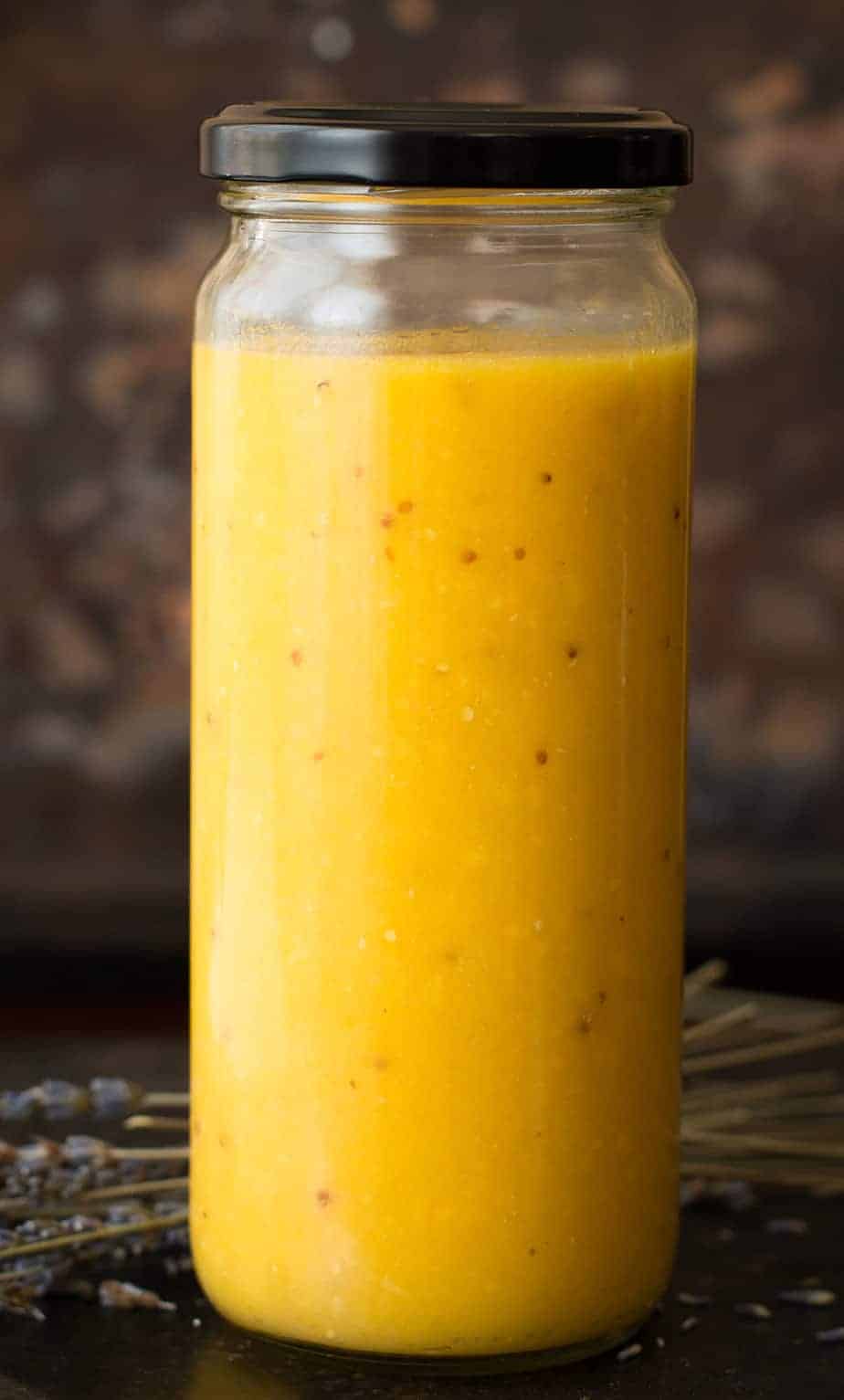 Mango salad dressing lime dijon mustard