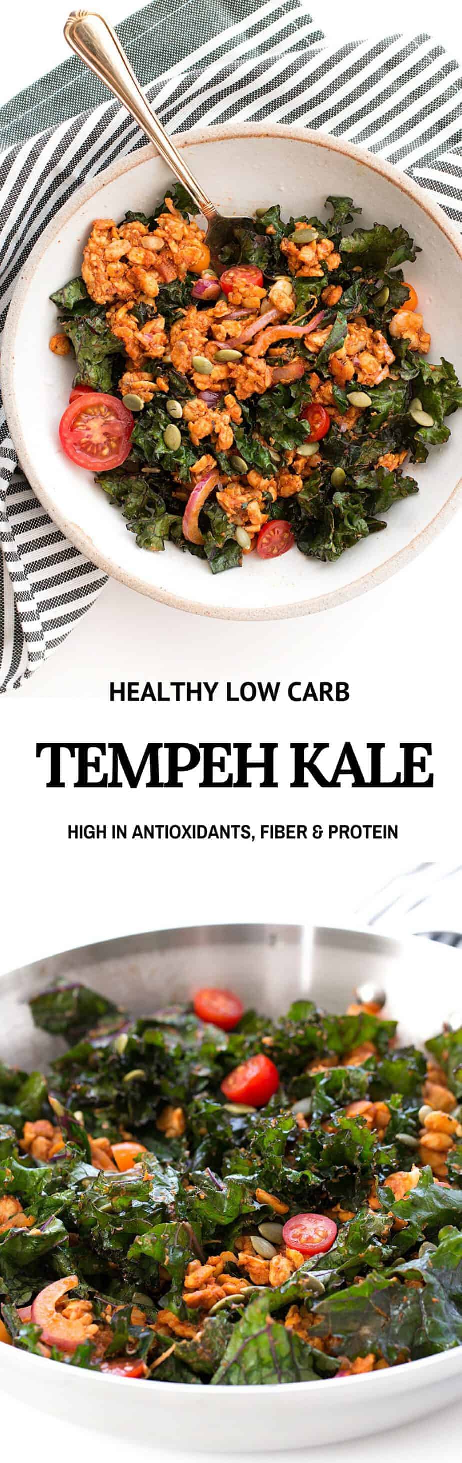 Stir Fry Tempeh with Kale Tomato Sauce Posh Journal