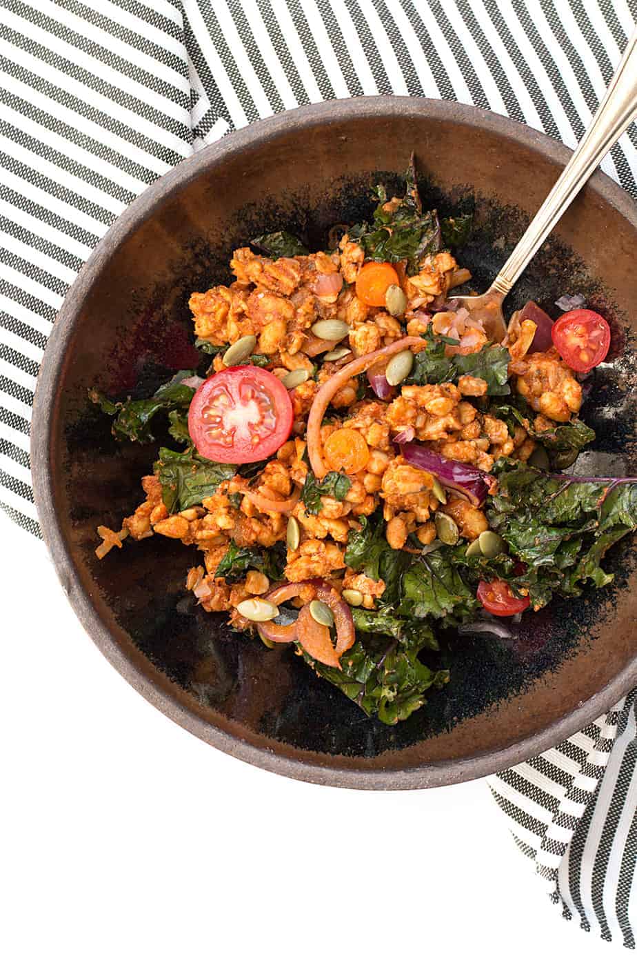 stir-fry-tempeh-kale-tomato-sauce