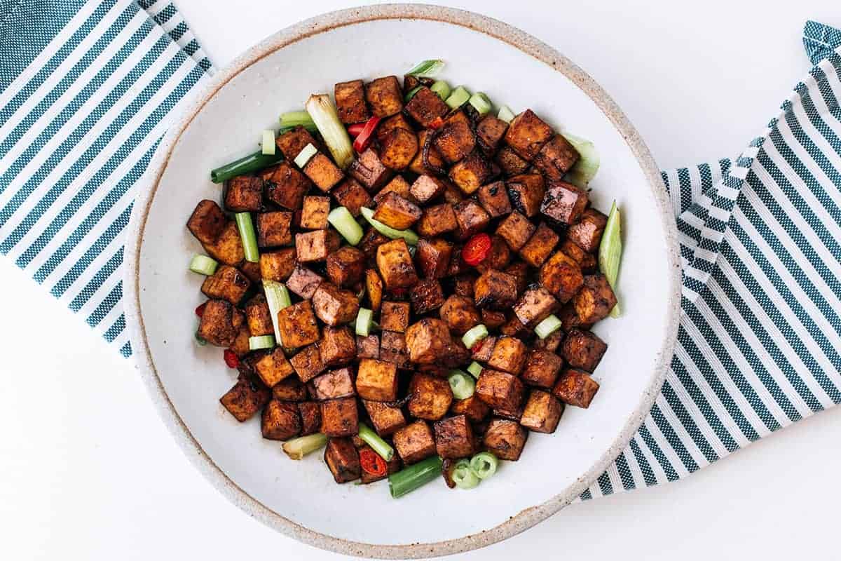 Tofu Stir Fry with Soy Sauce, Garlic and Ginger – Posh Journal