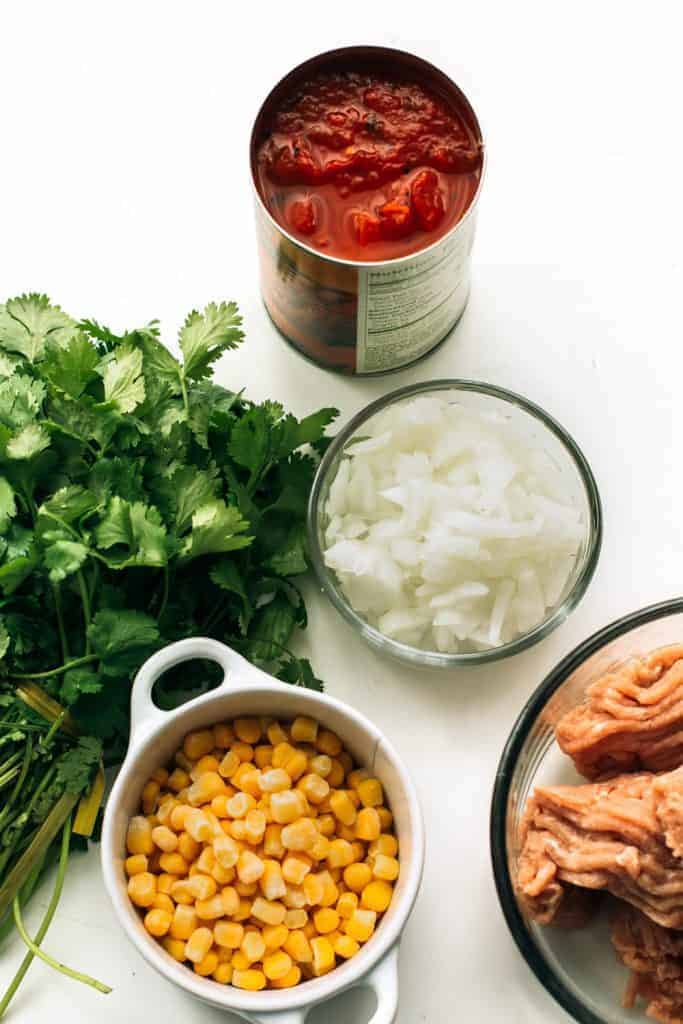 Slow Cooker Ground Turkey with Veggies and Southwest Spice Blend Posh