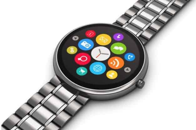 round faced smartwatch