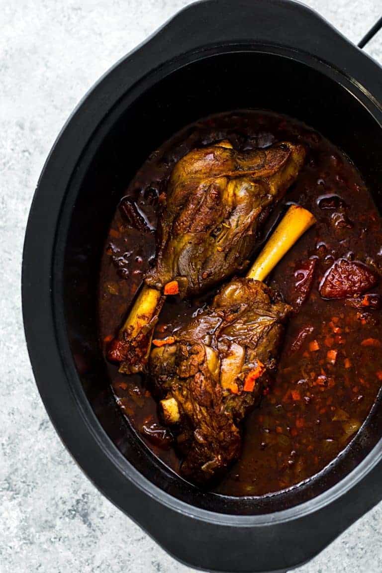 Slow Cooker Lamb Shanks Recipe Posh Journal