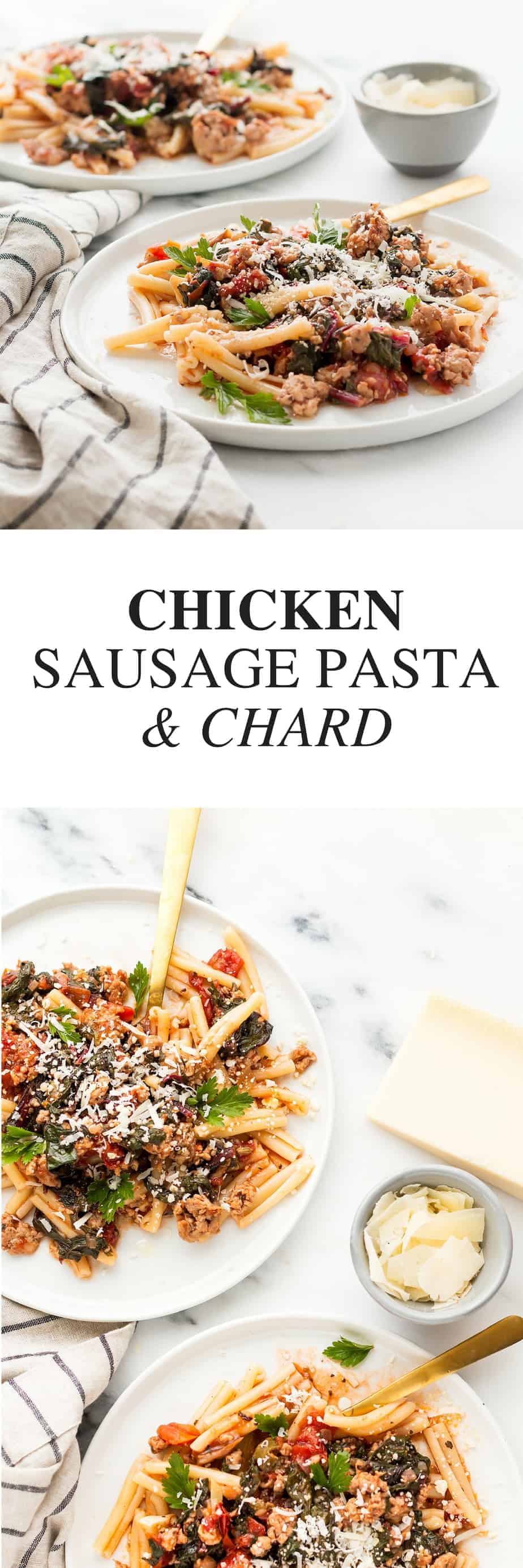 Italian Sausage Pasta with Chard Recipe