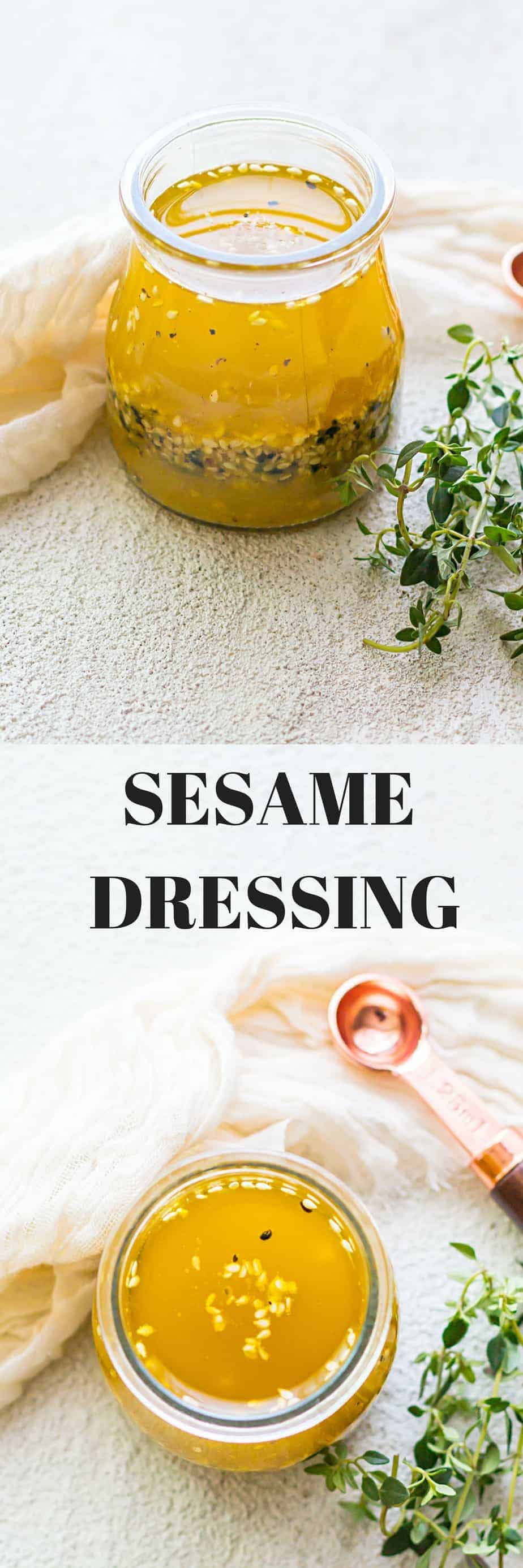 Simple Sesame Dressing Recipe