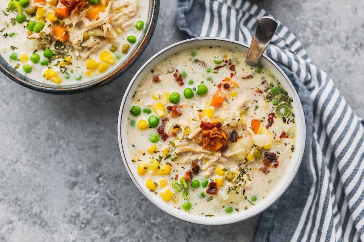 chicken pot pie slow cooker