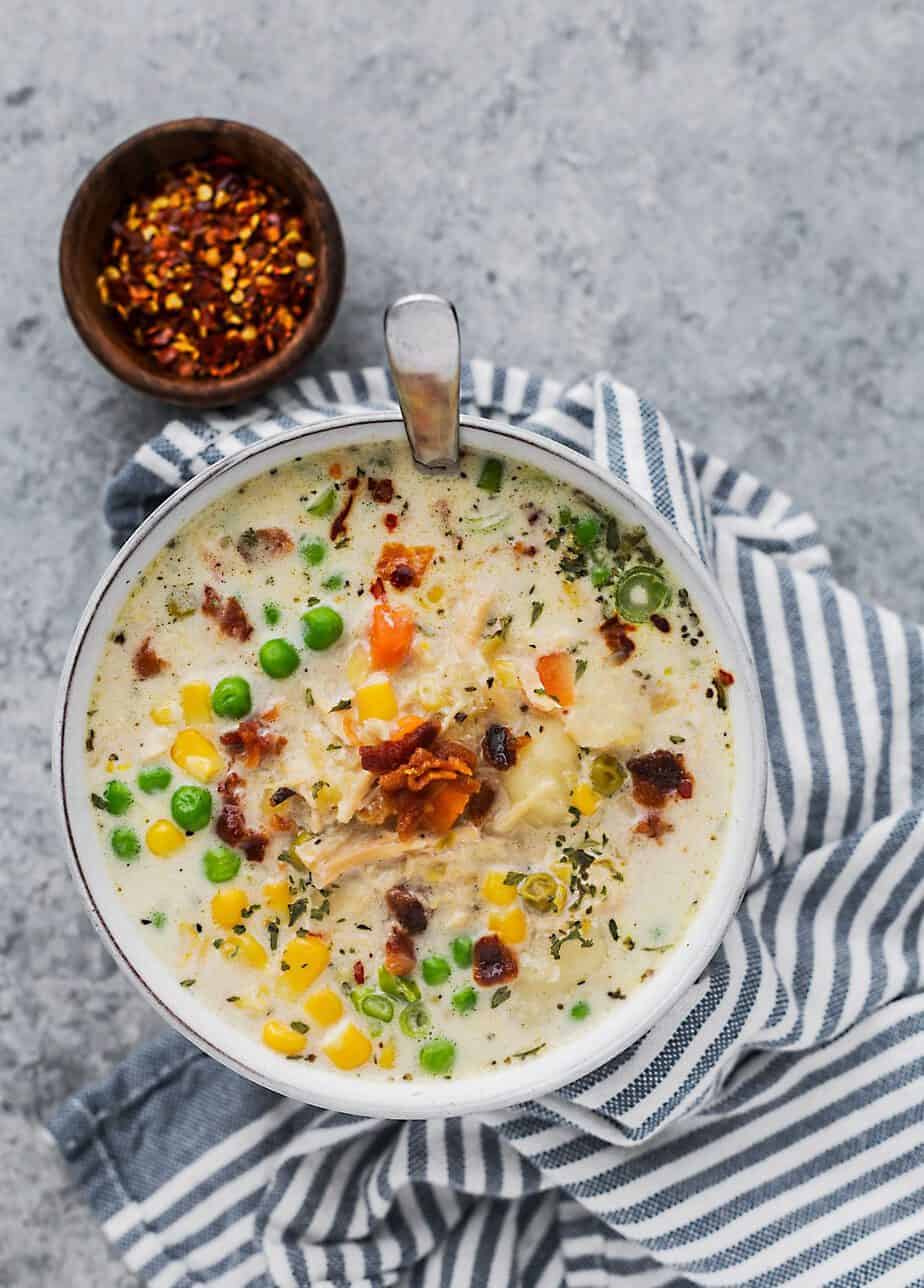 chicken pot pie slow cooker