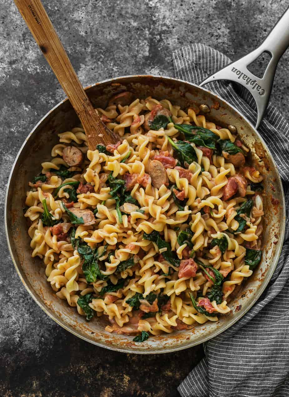 Fusilli Creamy Pasta Sauce Recipe