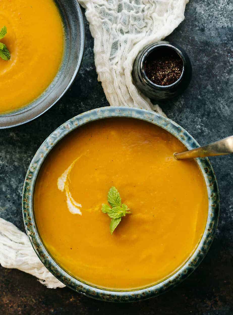 Slow Cooker Butternut Squash Soup - Posh Journal