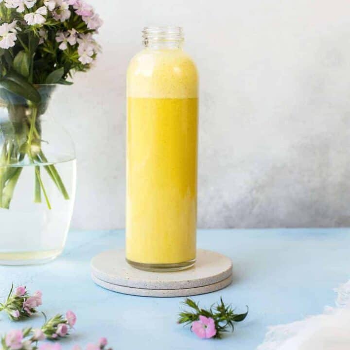 Orange Pineapple Protein Smoothie Posh Journal