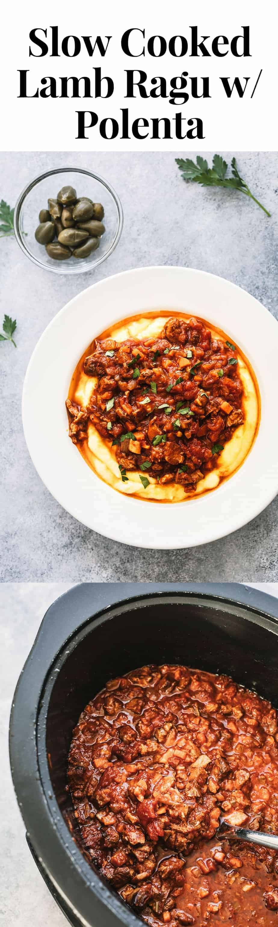 Slow Cooked Lamb Ragu Posh Journal