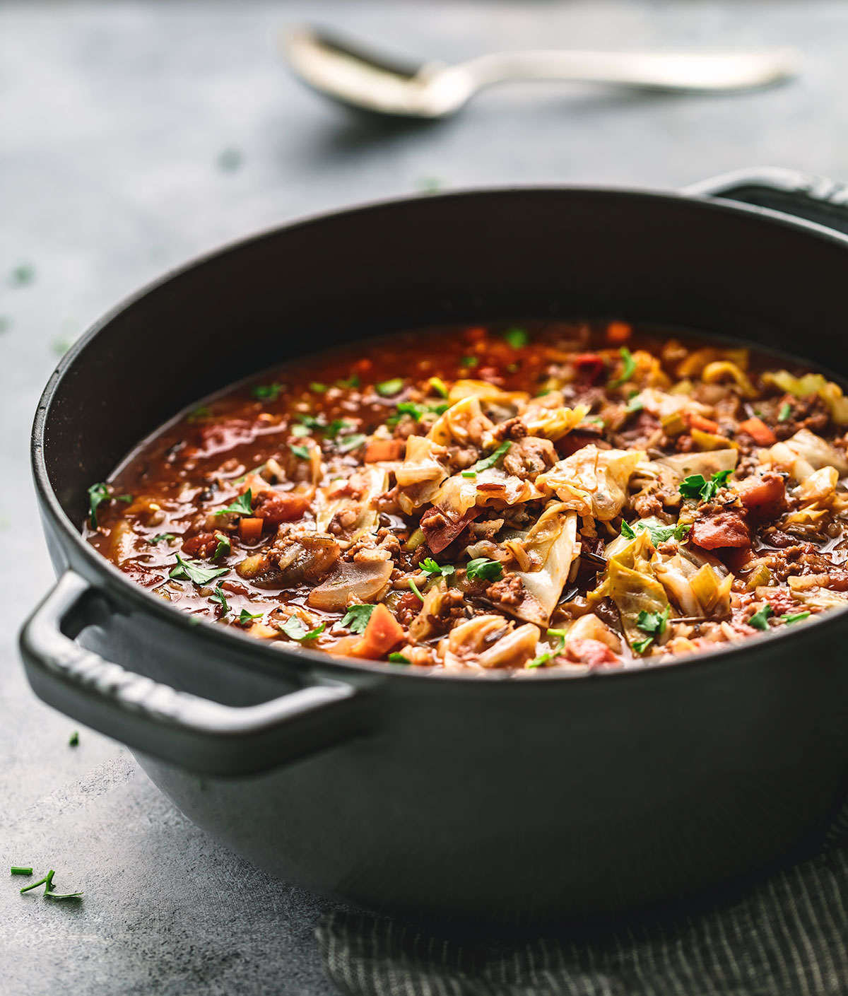 Slow Cooker Cabbage Roll Soup | Posh Journal
