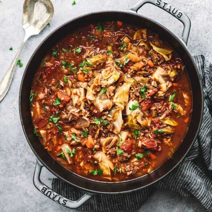 Slow Cooker Cabbage Roll Soup Posh Journal