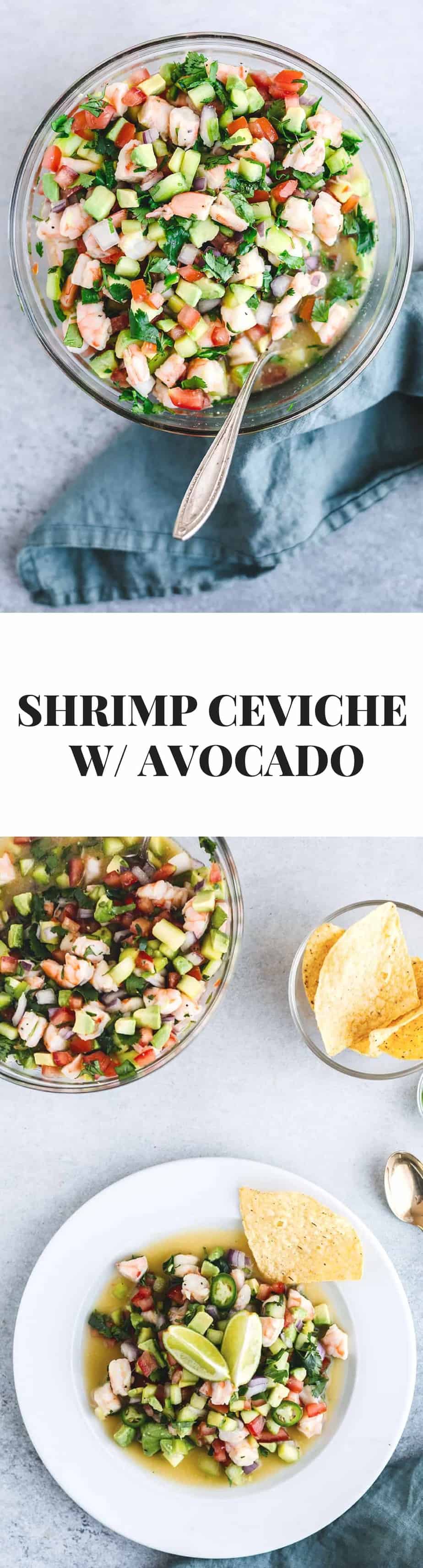 Shrimp Ceviche With Avocado - Posh Journal