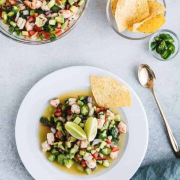 Shrimp Ceviche With Avocado