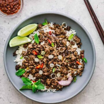 Asian Ground Beef Stir Fry