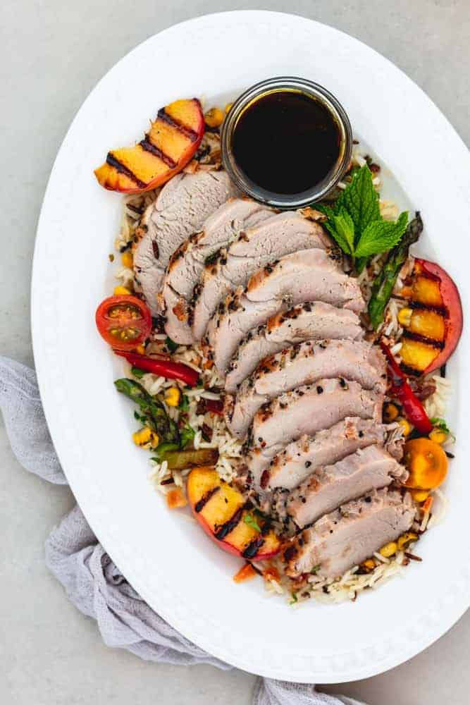 Pork Tenderloin with Strawberry Apple Salsa Recipe