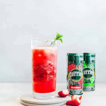 Strawberry Smash Mocktail - Find Your Flavor Inspiration with Perrier!