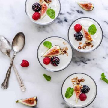 Chai Spiced Granola and Yogurt