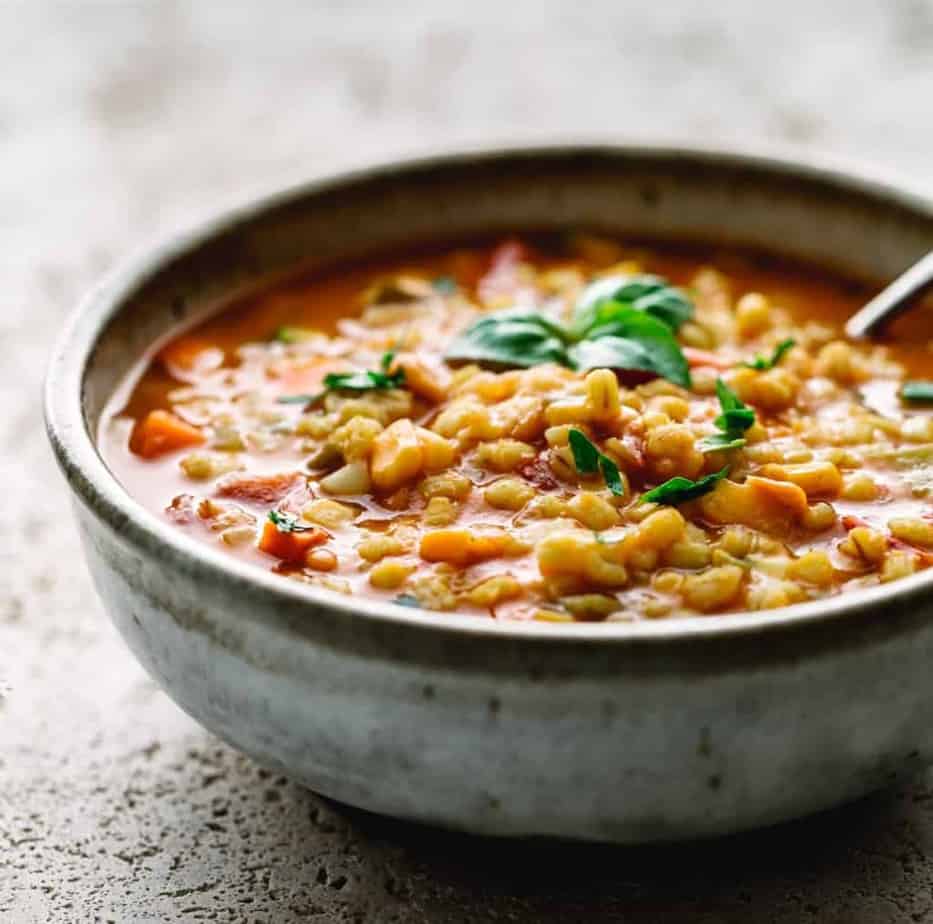 Instant Pot Barley Soup