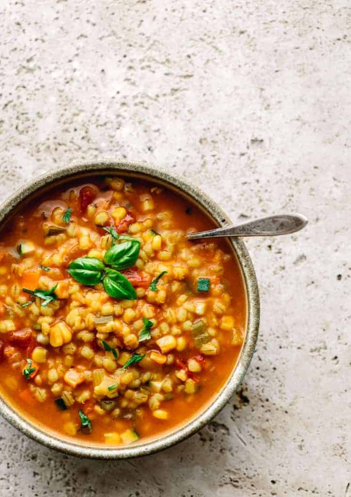 Instant Pot Barley Soup