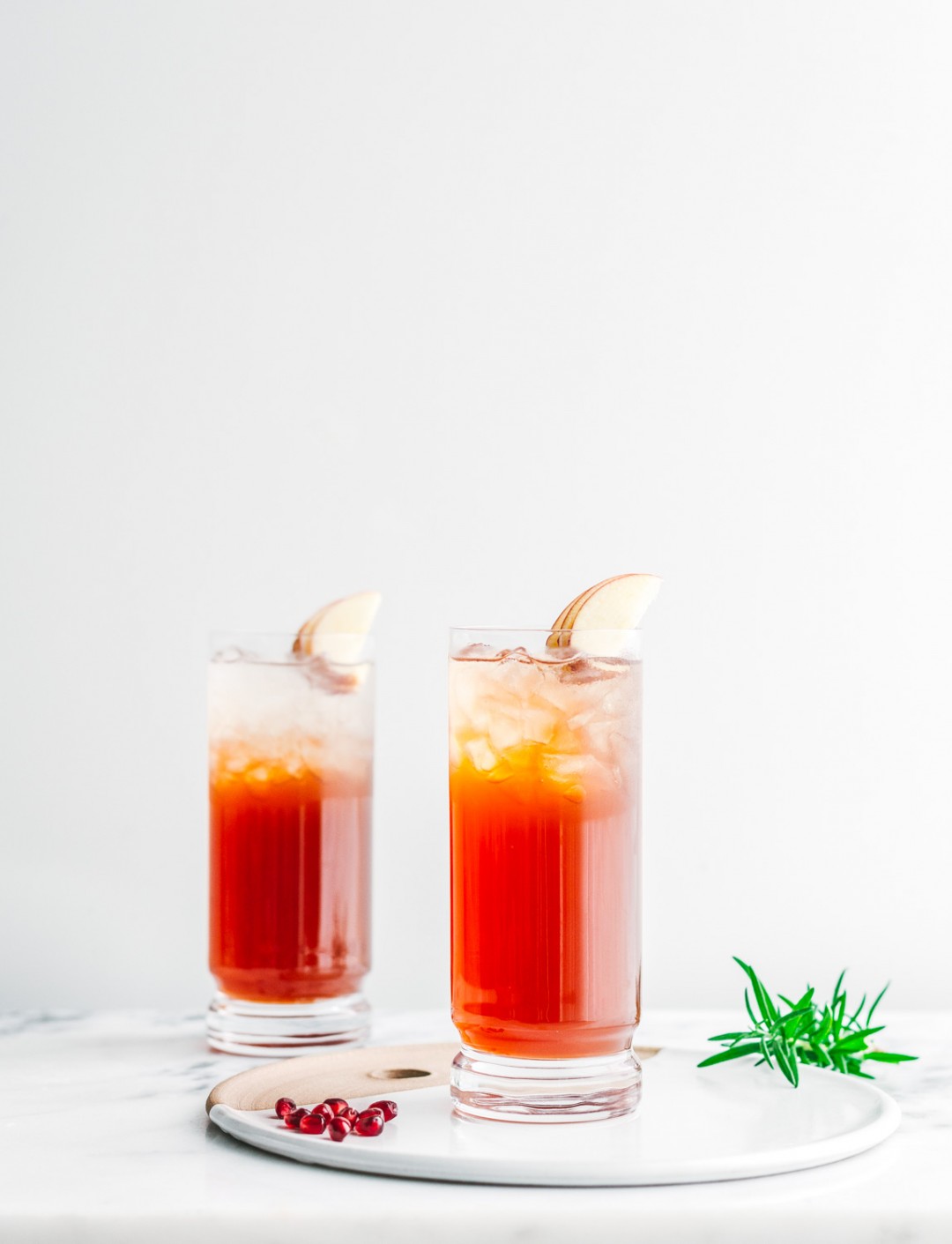 Sparkling Apple Cocktail Posh Journal