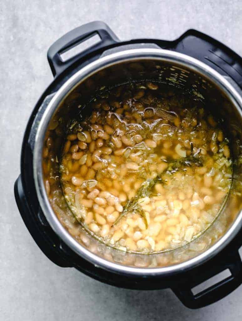 Instant Pot Great Northern Bean Soup 