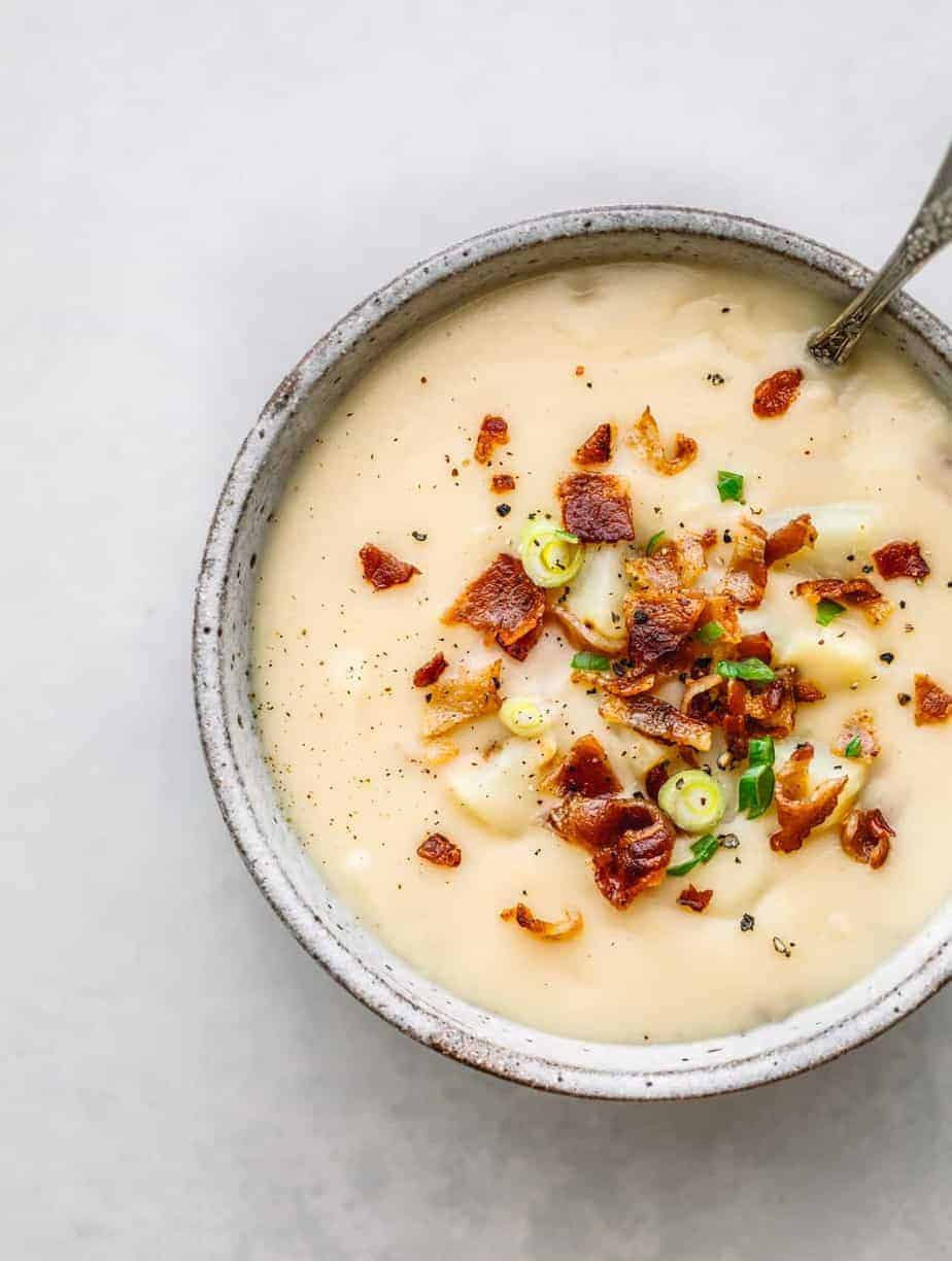 Instant Pot Potato Bacon Soup