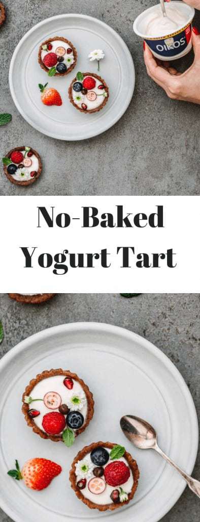 no baked yogurt tart