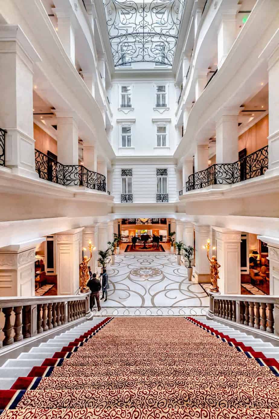 corinthia hotel Budapest lobby