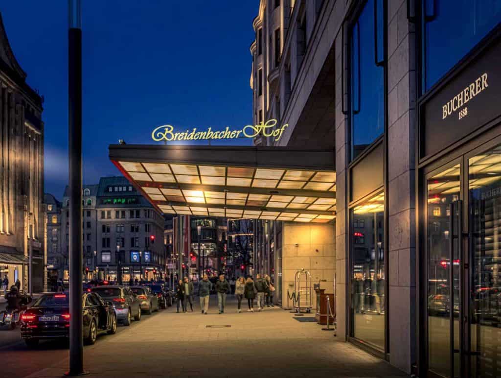 The Capella Breidenbacher Hof Hotel - A 5 Star Gem in delightful Düsseldorf