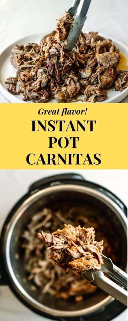 Instant pot carnitas
