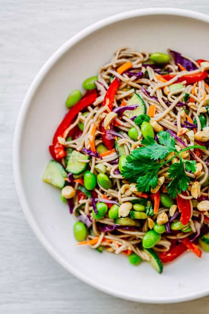 soba noodle salad 