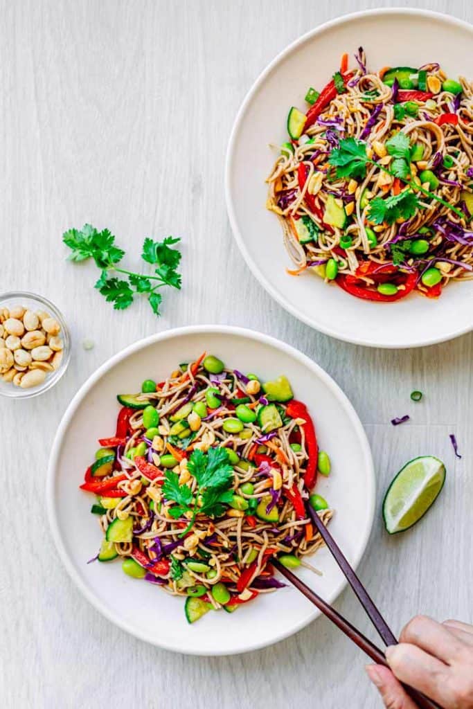 buckwheat soba noodle salad recipe