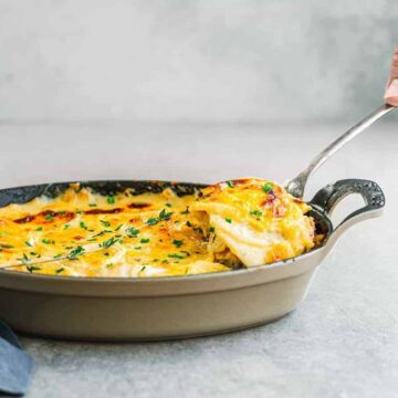 Cheesy scalloped potatoes recipe