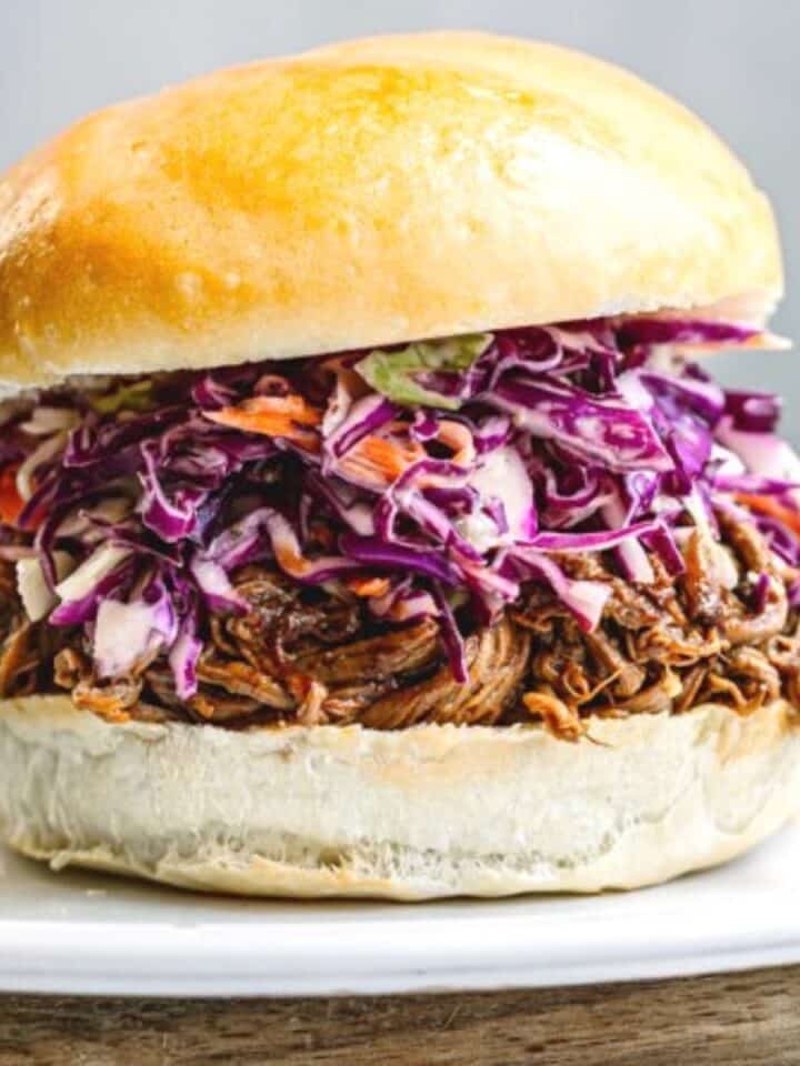 Instant Pot Pulled Beef Recipe.