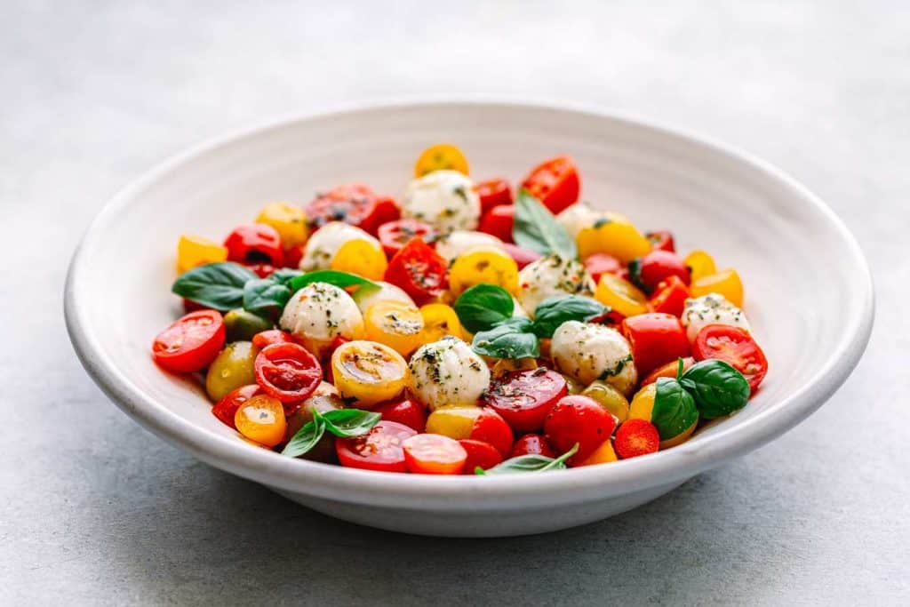 Tomato Mozzarella Salad Recipe - Caprese Salad