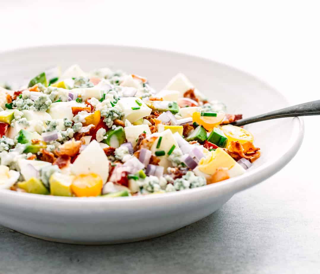 Keto Cobb Salad with Homemade Ranch Dressing Posh Journal